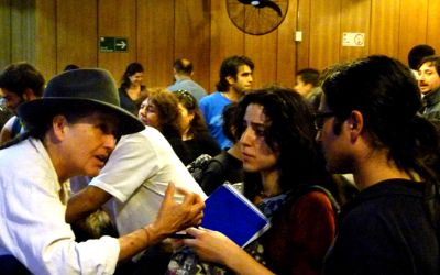  La socióloga Silvia Rivera Cusicanqui se presentó en el Seminario internacional 'La cuestión de la ideología'. Fecha: 17/10/12 