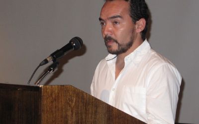  El Jefe de Carrera de Antropología, profesor Sergio Flores.