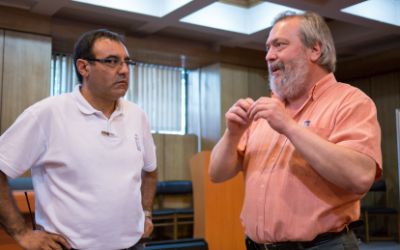 Director Departamento de Antropología U. de Chile, Prof. Eugenio Aspillaga